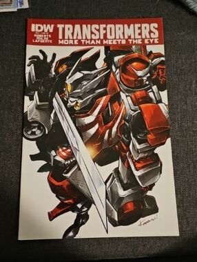 Transformers More than Meets the Eye #41 Near Mint (2015) IDW R Incentive